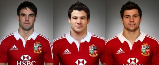 Conor Murray (Irl), Mike Philips (Gal), Ben Youngs (Ing).